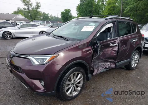 2017 Toyota Rav4 Limited from USA, damaged, VIN 2T3DFREV3HW633849